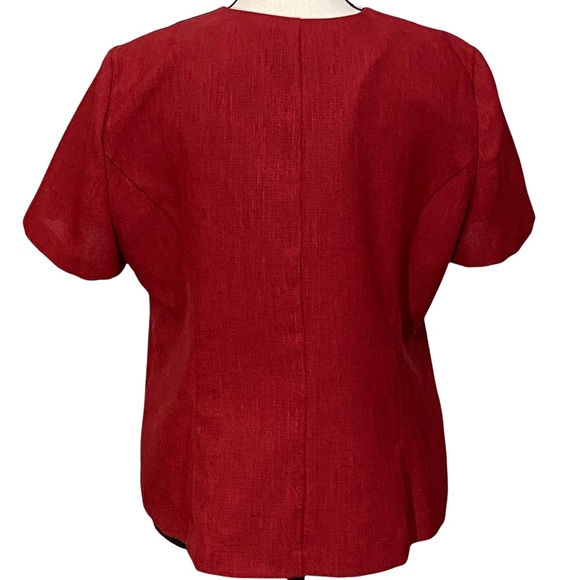 3/$10 Perceptions Blazer 12P Short Sleeve - Picture 7 of 7